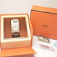 エルメス HERMES Hウォッチ ダイヤ ベゼル レディース 腕時計 HH1.230.271 アイボリー シルバー SS ブレス ロゴ アナログ クォーツ QZ ウォッチ  【中古】【送料無料】 bt3380