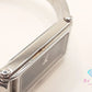 グッチ GUCCI レディース 腕時計 バングル ウォッチ 1500L 黒 ブラック シルバー SS ブレス レクタンギュラー アナログ クォーツ QZ 【中古】【送料無料】 bt3386