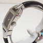 グッチ GUCCI レディース 腕時計 6800L スクエア 黒 ブラック シルバー SS レザー ブレス アナログ クォーツ QZ ウォッチ バングル レクタンギュラー 【中古】【送料無料】 bt3390