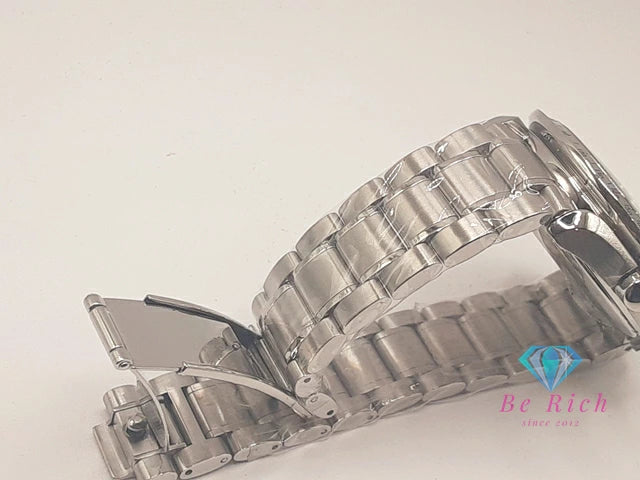 OH 外装 仕上げ済 オメガ OMEGA スピードマスター デイト クロノグラフ 自動巻き メンズ 腕時計 3513.50 ブラック 黒 シルバー SS ブレス オートマ AT アナログ ウォッチ  【中古】【送料無料】  bt3396