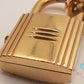 エルメス HERMES Kelly ケリー ウォッチ レディース 腕時計 KE1.201 赤 レッド ゴールド SS GP レザー ブレス ロゴ アナログ クォーツ QZ ウォッチ 【中古】【送料無料】 bt3400