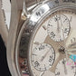 オメガ OMEGA スピードマスター デイト クロノグラフ 自動巻き メンズ 腕時計 3513.30 白 ホワイト シルバー SS ブレス オートマ AT アナログ ウォッチ Speedmaster  【中古】【送料無料】  bt3411