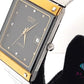 ラドー RADO ダイアスター メンズ 腕時計 デイト 129.0155.3 スクエア 黒 ブラック SS ブレス アナログ クォーツ QZ ウォッチ DIASTAR ダイヤスター  【中古】【送料無料】 bt3413
