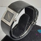 シャネル CHANEL マトラッセ レディース 腕時計 H0116 黒 ブラック SS レザー ロゴ アナログ クォーツ QZ ウォッチ 【中古】【送料無料】 bt3424