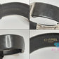 シャネル CHANEL マトラッセ レディース 腕時計 H0116 黒 ブラック SS レザー ロゴ アナログ クォーツ QZ ウォッチ 【中古】【送料無料】 bt3424