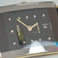 ラドー RADO フローレンス デイト 腕時計 160.3605.2N スクエア 黒 ブラック SS GP レザー ブレス アナログ クォーツ ウォッチ ボーイズ ユニセックス メンズ レディース FLORENCE 【中古】【送料無料】 bt3429