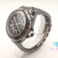 シャネル CHANEL J12 33mm セラミック デイト レディース 腕時計 H0682 ブラック 黒 SS ブレス アナログ クオーツ QZ ウォッチ 【中古】【送料無料】 bt3432
