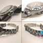 シャネル CHANEL J12 33mm セラミック デイト レディース 腕時計 H0682 ブラック 黒 SS ブレス アナログ クオーツ QZ ウォッチ 【中古】【送料無料】 bt3432