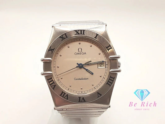 OMEGA オメガ コンステレーション 396.1076 デイト メンズ 腕時計 シルバー SS ブレス アナログ クォーツ QZ ウォッチ Constellatio﻿n  【中古】【送料無料】  bt3441