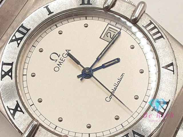 OMEGA オメガ コンステレーション 396.1076 デイト メンズ 腕時計 シルバー SS ブレス アナログ クォーツ QZ ウォッチ Constellatio﻿n  【中古】【送料無料】  bt3441