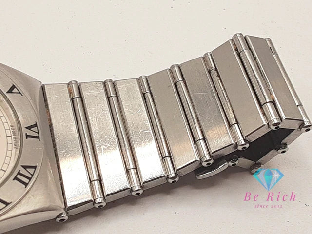 OMEGA オメガ コンステレーション 396.1076 デイト メンズ 腕時計 シルバー SS ブレス アナログ クォーツ QZ ウォッチ Constellatio﻿n  【中古】【送料無料】  bt3441