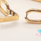 グッチ GUCCI レディース 腕時計 バングル ウォッチ 1500L ゴールド SS  GP レクタンギュラー アナログ クォーツ QZ 【中古】【送料無料】 bt3444