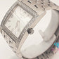 ロンジン LONGINES ドルチェ ヴィータ ダイヤ ベゼル レディース 腕時計 L5.530.0 スクエア 白 ホワイト シルバー SS ブレス アナログ クオーツ QZ ウォッチ ビータ dolce vita  【中古】【送料無料】 bt3456