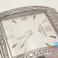 ロンジン LONGINES ドルチェ ヴィータ ダイヤ ベゼル レディース 腕時計 L5.530.0 スクエア 白 ホワイト シルバー SS ブレス アナログ クオーツ QZ ウォッチ ビータ dolce vita  【中古】【送料無料】 bt3456