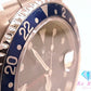 OH 外装仕上げ 済 ロレックス ROLEX GMT マスター II Y番 16170 ペプシ 自動巻き メンズ 腕時計 デイト 黒 ブラック シルバー SS ブレス オートマ AT アナログ ウォッチ MASTER 2  【中古】【送料無料】 bt3458
