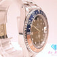 OH 外装仕上げ 済 ロレックス ROLEX GMT マスター II Y番 16170 ペプシ 自動巻き メンズ 腕時計 デイト 黒 ブラック シルバー SS ブレス オートマ AT アナログ ウォッチ MASTER 2  【中古】【送料無料】 bt3458