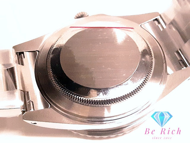 OH 外装仕上げ 済 ロレックス ROLEX GMT マスター II Y番 16170 ペプシ 自動巻き メンズ 腕時計 デイト 黒 ブラック シルバー SS ブレス オートマ AT アナログ ウォッチ MASTER 2  【中古】【送料無料】 bt3458