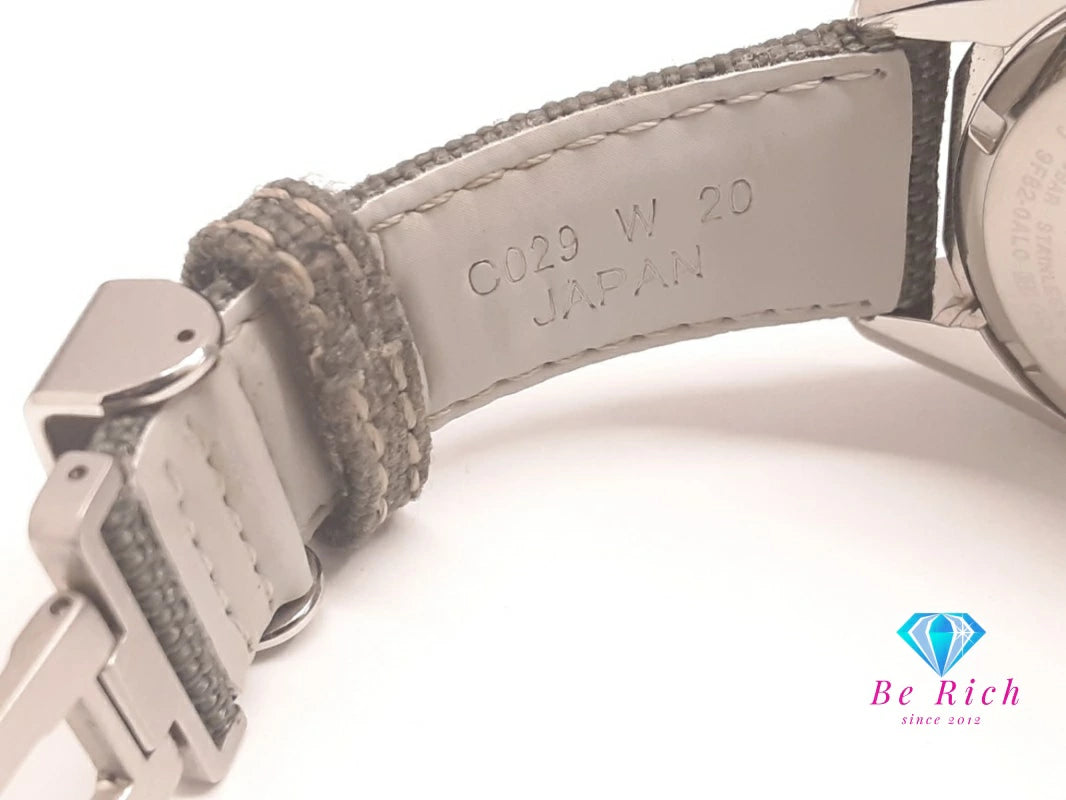 グランド セイコー Grand Seiko スポーツ コレクション SBGV245 9F82-0AL0 メンズ 腕時計 デイト シルバー カーキ グリーン SS ナイロン レザー アナログ クォーツ QZ ウォッチ GS   【中古】【送料無料】 bt3464