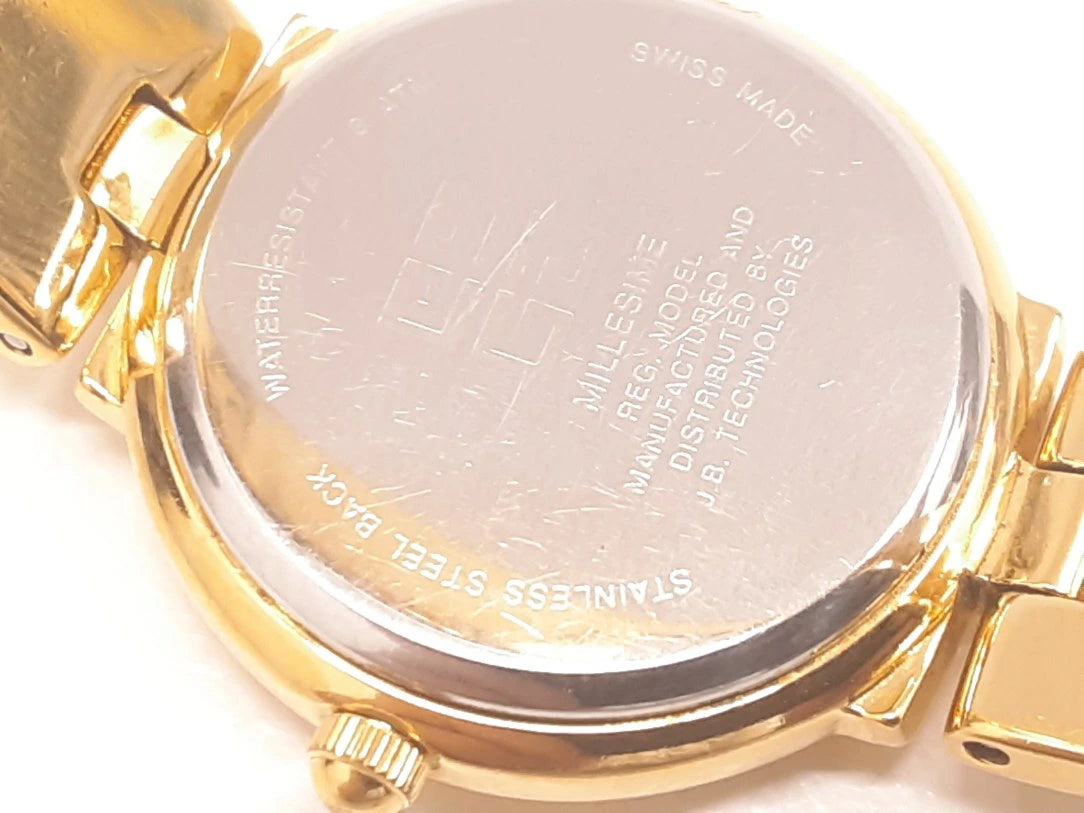 ジバンシィ GIVENCHY バングル ウォッチ レディース 腕時計 青 ブルー ゴールド SS GP ブレス ロゴ アナログ クォーツ QZ ウォッチ 【中古】【送料無料】 bt3474