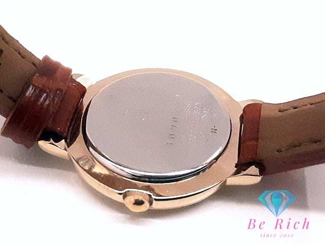 イヴ サンローラン YVES SAINT LAURENT レディース 腕時計 2200-229789Y 白 青 ホワイト ブルー 黒 ブラック SS レザー ブレス YSL ロゴ アナログ クォーツ QZ ウォッチ 【中古】【送料無料】 bt3519