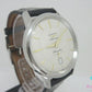 ロンジン LONGINES フラッグシップ ヘリテージ メンズ 腕時計 デイト L4.795.4.78.2 アイボリー ブラック 黒 SS レザー ブレス アナログ QZ クォーツ ウォッチ Flagship 【中古】【送料無料】 bt3527