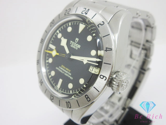 チューダー TUDOR ブラック ベイ プロ M79470 自動巻き メンズ 腕時計 デイト 黒 シルバー SS ブレス アナログ オートマ AT ウォッチ チュードル BLACK BAY PRO 【中古】【送料無料】 bt3555