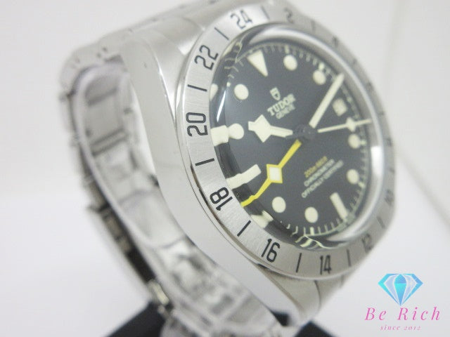 チューダー TUDOR ブラック ベイ プロ M79470 自動巻き メンズ 腕時計 デイト 黒 シルバー SS ブレス アナログ オートマ AT ウォッチ チュードル BLACK BAY PRO 【中古】【送料無料】 bt3555