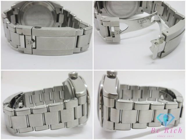 チューダー TUDOR ブラック ベイ プロ M79470 自動巻き メンズ 腕時計 デイト 黒 シルバー SS ブレス アナログ オートマ AT ウォッチ チュードル BLACK BAY PRO 【中古】【送料無料】 bt3555