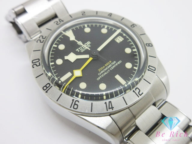 チューダー TUDOR ブラック ベイ プロ M79470 自動巻き メンズ 腕時計 デイト 黒 シルバー SS ブレス アナログ オートマ AT ウォッチ チュードル BLACK BAY PRO 【中古】【送料無料】 bt3555