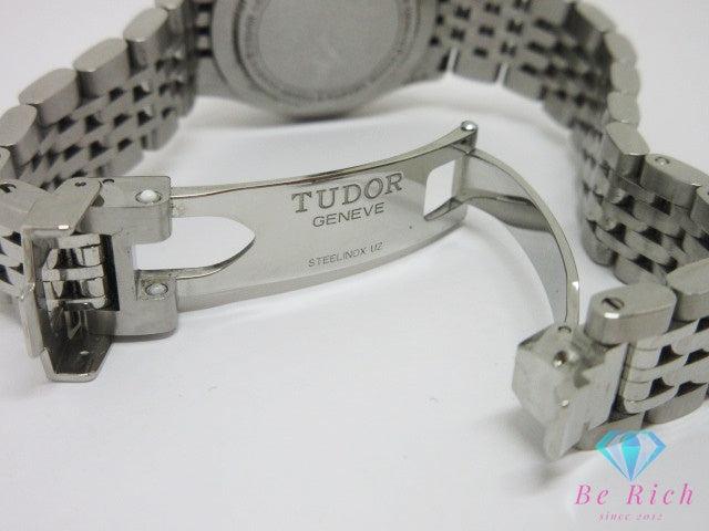 チューダー TUDOR 91350 1926 自動巻き レディース 腕時計 デイト 白 ホワイト シルバー SS ブレス オートマ AT アナログ ウォッチ チュードル M91350-0005 【中古】【送料無料】 bt3643