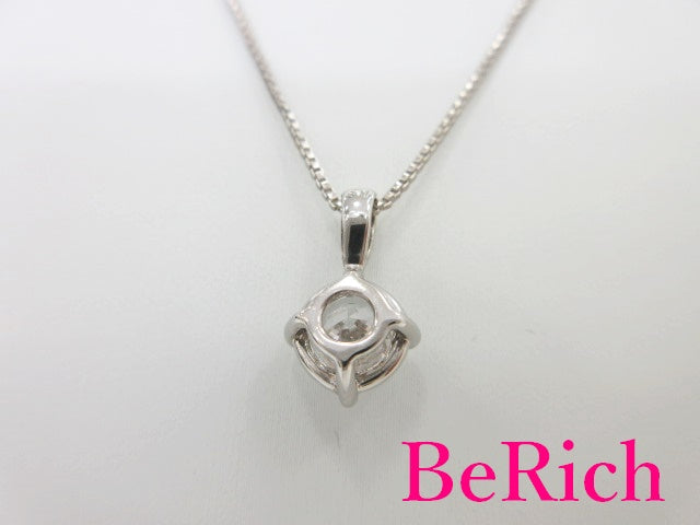 シルバー SILVER 925 一粒 キュービック ジルコニア 付 ネックレス ペンダント トップ ヘッド SV CZ ジュエリー アクセサリー 【中古】【送料無料】dgs2913