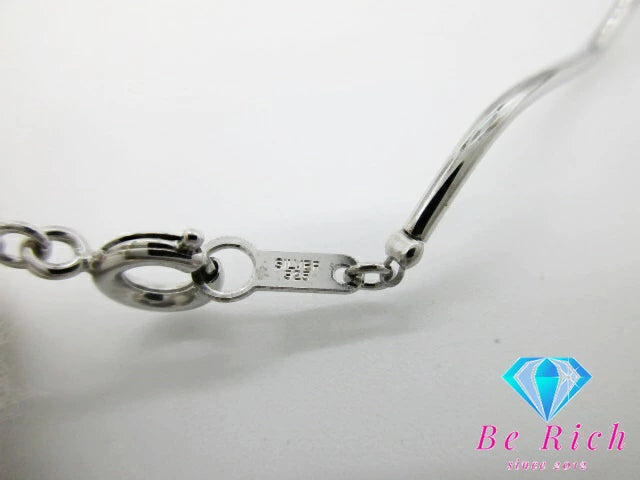 パール 真珠 8mm 珠 ロング ステーション ネックレス ペンダント SILVER 925 シルバー ジュエリー アクセサリー パーティ フォーマル 【中古】【送料無料】dgs3482