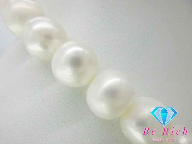 パール 真珠 10 - 12mm 珠 デザイン ネックレス ペンダント ゴールド メッキ 宝石 ジュエリー アクセサリー パーティ フォーマル 【中古】【送料無料】dgs3770