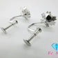 真珠 パール 付 フラワー 花 モチーフ イヤリング SILVER シルバー ジュエリー アクセサリー パーティ フォーマル 【中古】【送料無料】dgs4084