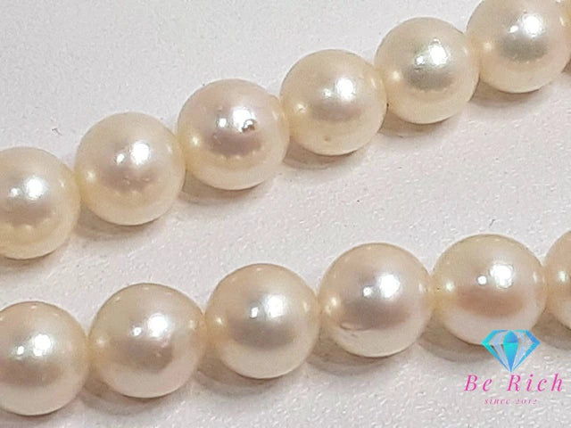 パール 真珠 7.5 - 8mm 珠 デザイン ネックレス ペンダント シルバー SILVER 宝石 ジュエリー アクセサリー パーティ フォーマル 【中古】【送料無料】dgs4177