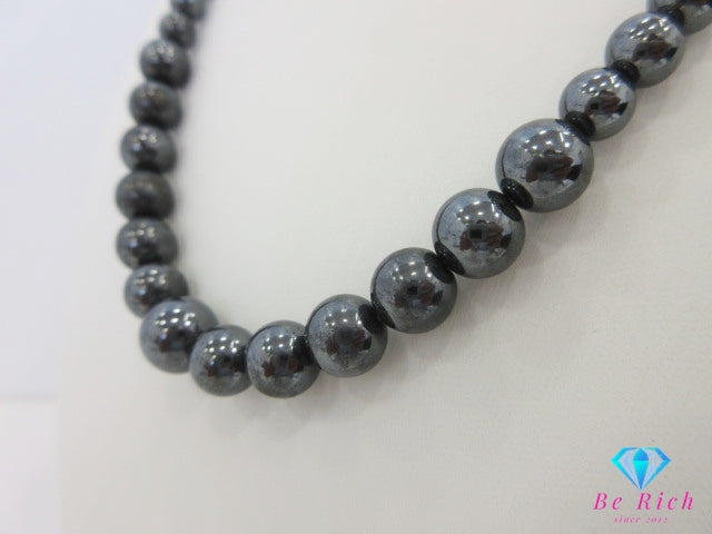 フェイク パール 5 - 9mm 珠 ネックレス ペンダント イヤリング セット ブラック ゴールド GP メッキ 宝石 ジュエリー アクセサリー パーティ フォーマル 【中古】【送料無料】dgs4548