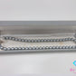 シルバーグレー系 フェイク パール 8mm 珠 デザイン ネックレス SILVER シルバー パーティ フォーマル ジュエリー アクセサリー ペンダント イミテーション  【中古】【送料無料】 dgs4716