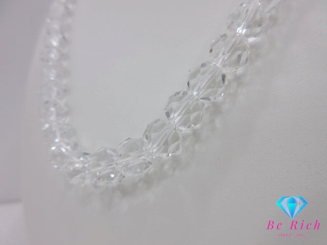 水晶 クリスタル デザイン ネックレス ペンダント シルバー SILVER ジュエリー アクセサリー   【中古】【送料無料】dgs4724