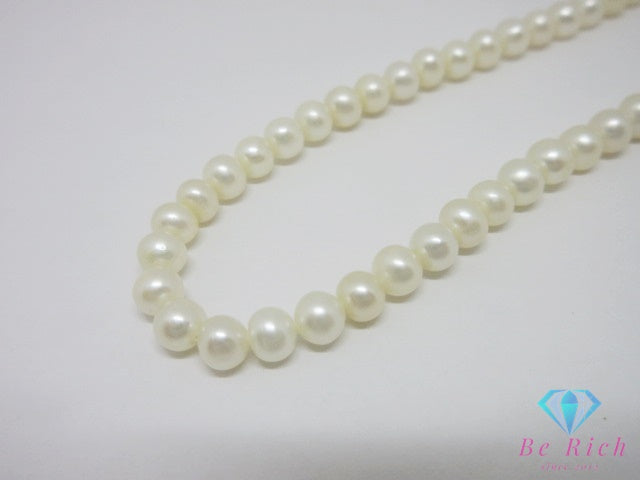 パール 真珠 5 mm 珠 ネックレス ペンダント イヤリング セット SILVER シルバー ジュエリー アクセサリー パーティ フォーマル 【中古】【送料無料】dgs4919