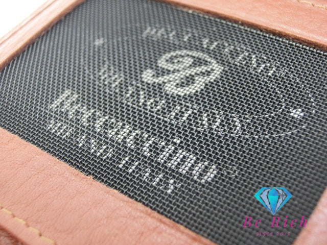 ベカチーノ BECCACCINO 三つ折り財布 札入れ 1122 ブラウン 茶 レザー コンパクト ウォレット ミニ 財布 二つ折り財布 小銭入れなし ベッカチーノ 【中古】【送料無料】 h1447