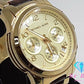 マイケルコース MICHAEL KORS ランウェイ クロノグラフ レディース 腕時計 MK5659 シャンパン ゴールド ハバナ ブラウン 茶 SS プラスチック アナログ クォーツ QZ ウォッチ 【中古】【送料無料】 ht4428