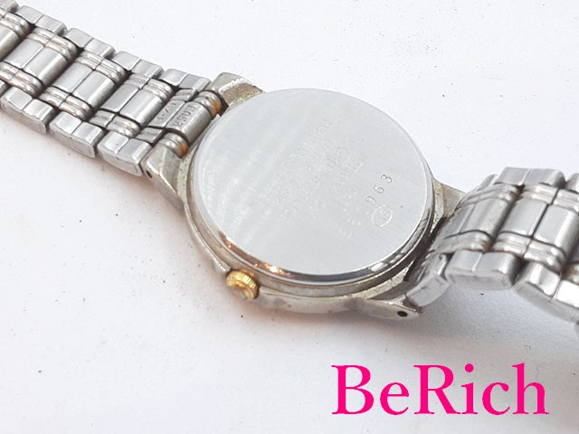 セイコー SEIKO アルバ ALBA レディース 腕時計 V701-1450 ブルー 青 文字盤 SS ブレス クォーツ QZ ウォッチ 【中古】【送料無料】 ht4468