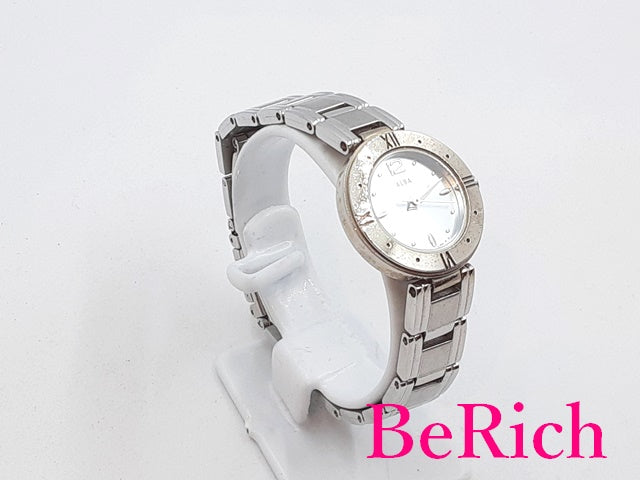 セイコー SEIKO アルバ レディース 腕時計 1N01-0L30 ライト ブルー 水色 文字盤 SS ブレス クォーツ QZ ウォッチ – Be  Rich公式オンラインストア