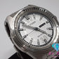 シチズン CITIZEN エコ ドライブ ソーラー メンズ 腕時計 デイデイト J800-S091322 白 ホワイト シルバー SS ブレス アナログ クォーツ QZ ウォッチ Eco-Drive  【中古】【送料無料】 ht4653