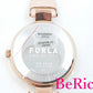 フルラ FURLA ニュー ピン 32mm レディース 腕時計 WW00018004L3 ローズ ピンク ゴールド 文字盤 SS レザー ブレス アナログ クォーツ QZ ウォッチ NEW PIN 【中古】【送料無料】 ht4669