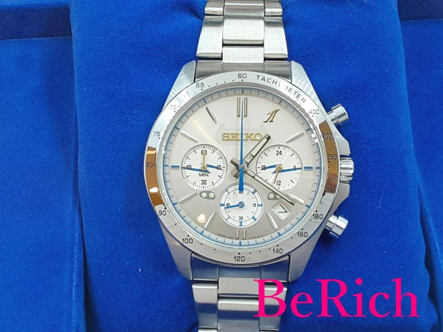 稼働美品 SEIKO クロノグラフ100m デイト シルバーウォッチ　ホワイト 2101362241.jpg?1700995088