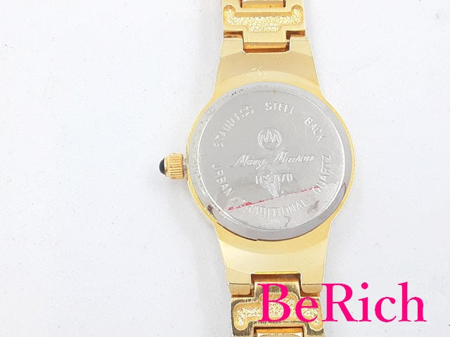 マビー メイゾン Mavy Maison レディース 腕時計 H-2070 ゴールド 文字盤 SS ブレス ラインストーン アナログ クォー – Be  Rich公式オンラインストア