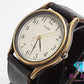 セイコー SEIKO アルバ メンズ 腕時計 Y136-6A10 白 黒 ホワイト ブラック SS GP レザー ブレス  アナログ クォーツ QZ ウォッチ 【中古】【送料無料】 ht4925