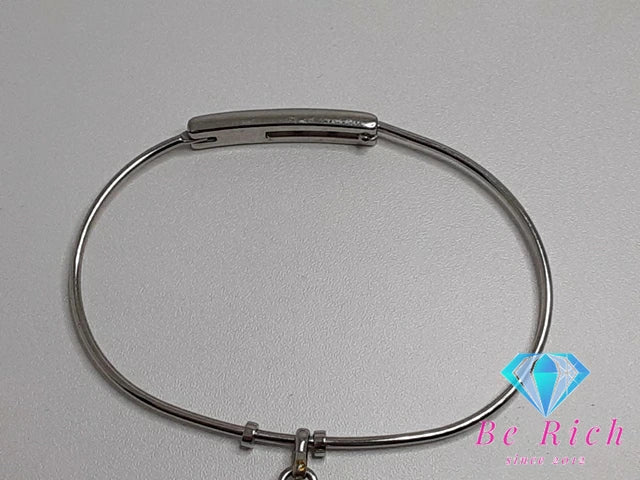 ポーラ POLA レディース 腕時計 ピンク シルバー SS ブレス アナログ クォーツ QZ ウォッチ バングル 【中古】【送料無料】 ht4966