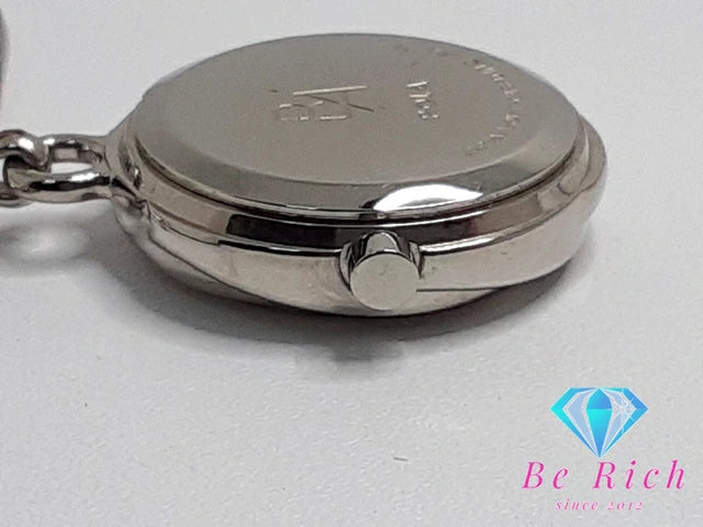 ポーラ POLA レディース 腕時計 ピンク シルバー SS ブレス アナログ クォーツ QZ ウォッチ バングル 【中古】【送料無料】 ht4966